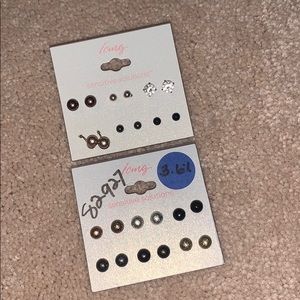 12 sets of earrings !